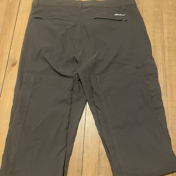 Mens Eddie Bauer Hiking Pants Size 32x32 Color: Gray - Picture 3 of 5